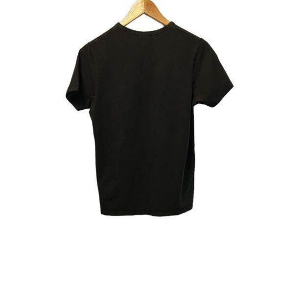 JACK & JONES Black Crew Neck Stretch Short Sleeve Tee Shirt M - Picture 2 of 2